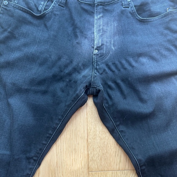 G-STAR RAW REVEND SUPER SLIM WASHED BLACK JEANS - 31 - Picture 9 of 15